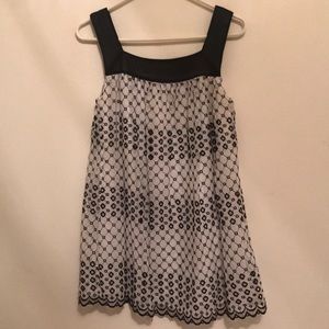 straight neckline shift dress